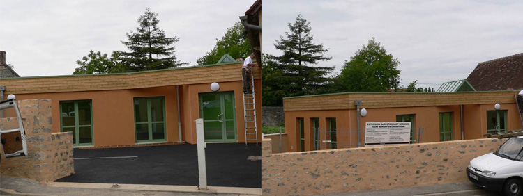 Restaurant scolaire architecte