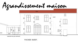 Agrandissement moderne à Sainte Consorce