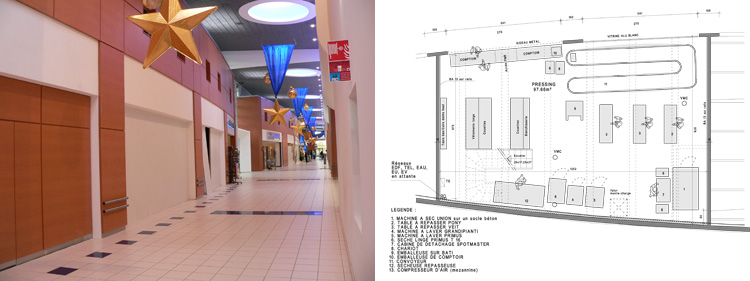 Plan d'une maison en pierres