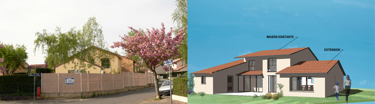 Extension maison individuelle