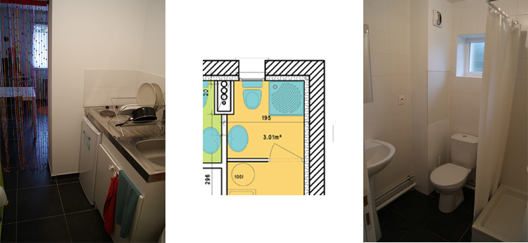 Transformation de maison en studios