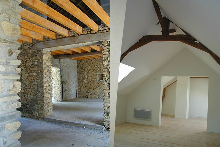 Restauration bâtiment architecte