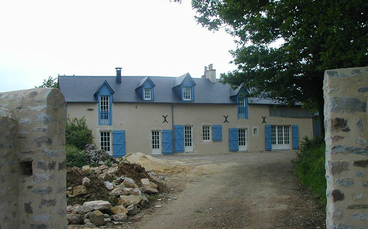 Maison pierres architecte