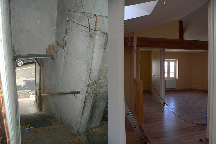 Rénovation maison d'architecte